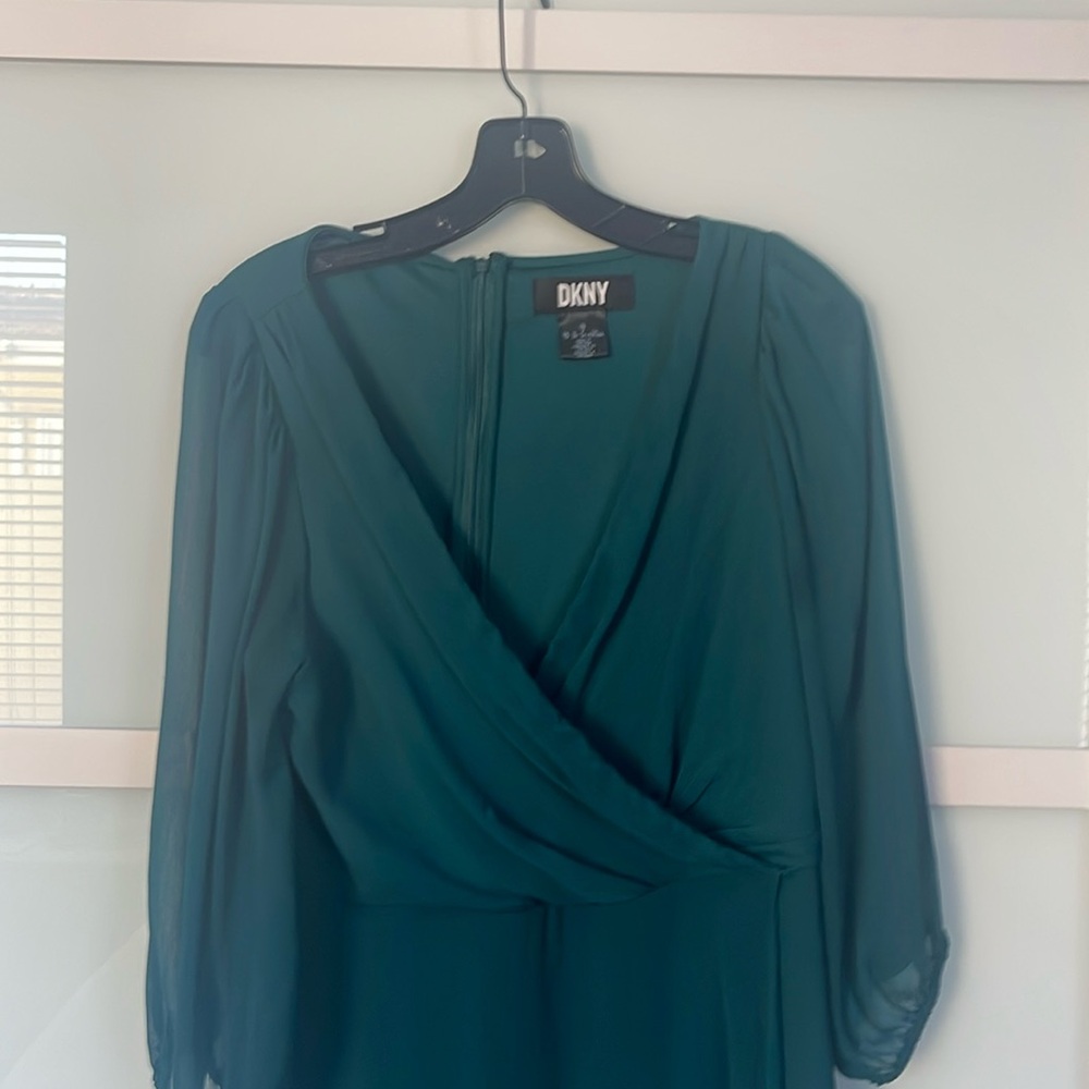 Green DKNY Dress